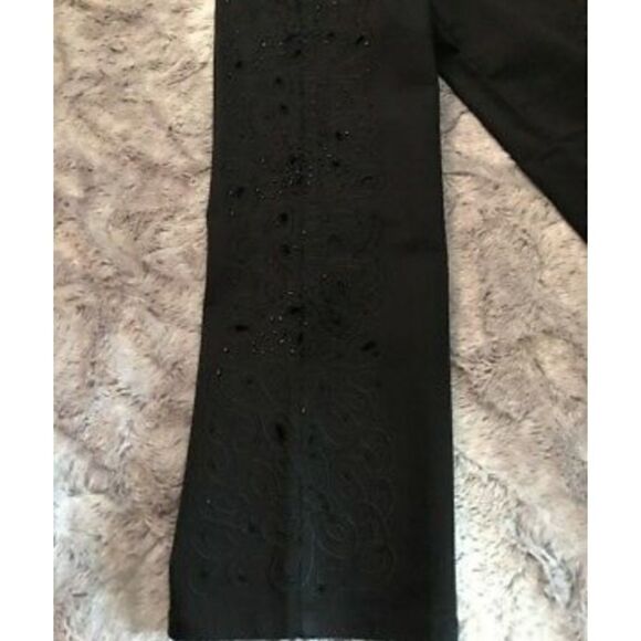 Lana Erica Jeans Floral Embroidered Highrise - Picture 3 of 7